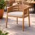 Natural Finish Rope Armchair with Cushioned Seat Manufacturers, Suppliers in Delhi