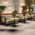 Fabric Upholstered Restaurant Booth with Cane Side Panels Manufacturers, Suppliers in Delhi