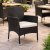 All Weather Wicker Armchair with Cushioned Seat for Patio Manufacturers, Suppliers in Delhi