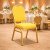 Yellow Upholstered Gold Metal Banquet Chair for Wedding Decor Manufacturers, Suppliers in Delhi