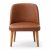 Premium Brown Leather Dining Chair with Solid Wood Frame Manufacturers, Suppliers in Delhi