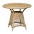 Round Light Brown Wicker Table with Curved Pedestal Base Manufacturers, Suppliers in Delhi