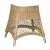 Round Light Brown Wicker Table with Curved Pedestal Base Manufacturers, Suppliers in Delhi