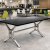 Rectangular Cast Iron Dining Table with Heavy Duty Cross Base Manufacturers, Suppliers in Delhi