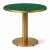 Round PVD Gold Dining Table with Green Top and Pedestal Base Manufacturers, Suppliers in Delhi