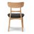 Nordic Style Wooden Chair with Charcoal Grey Cushioned Seat Manufacturers, Suppliers in Delhi