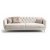Contemporary Beige Chesterfield Sofa with Curved Arm Design Manufacturers, Suppliers in Delhi