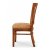 Classic Wooden Chair with Carved Backrest and Tan Seat Cushion Manufacturers, Suppliers in Delhi