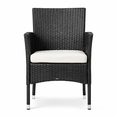 All Weather Wicker Armchair with Cushioned Seat for Patio Manufacturers, Suppliers in Delhi