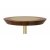 Modern Tapered Cone Base Coffee Table with Brass Accent Detail Manufacturers, Suppliers in Delhi