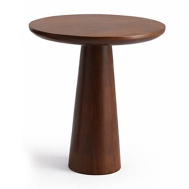 Minimal Round Wooden Coffee Table Set with Dual Pedestal Bases Manufacturers, Suppliers in Delhi