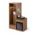 Wooden Bar Cabinet with Glass Rack and Beverage Storage Section Manufacturers, Suppliers in Delhi