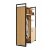 Industrial Style Wardrobe with Metal Frame and Shelves Storage Manufacturers, Suppliers in Delhi