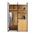 Industrial Style Wardrobe with Metal Frame and Shelves Storage Manufacturers, Suppliers in Delhi