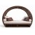 Luxury Round Woven Day Bed with Half Dome Canopy Frame Manufacturers, Suppliers in Delhi