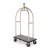 Chrome Bellhop Luggage Trolley with Black Base Platform Manufacturers, Suppliers in Delhi