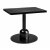 Square Black Top Mild Steel Pedestal Table for Restaurant Manufacturers, Suppliers in Delhi