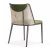 Stylish Dining Chair in Olive Green Fabric with Sleek Mesh Backrest Manufacturers, Suppliers in Delhi