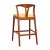 Minimal Wooden Bar Stool with Natural Finish for Cafe Counter Manufacturers, Suppliers in Delhi