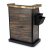 Modern Wooden Podium with Storage Shelf and Black Accent Top Manufacturers, Suppliers in Delhi