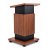 Contemporary Mobile Podium with Wood Finish and Lockable Wheels Manufacturers, Suppliers in Delhi