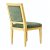 Luxury Fine Dining Chair Olive Green Upholstery with Antique Cream Manufacturers, Suppliers in Delhi