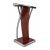 Designer Wooden Lectern Podium with Curved Metal Support Frame Manufacturers, Suppliers in Delhi