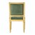 Luxury Fine Dining Chair Olive Green Upholstery with Antique Cream Manufacturers, Suppliers in Delhi
