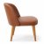 Premium Brown Leather Dining Chair with Solid Wood Frame Manufacturers, Suppliers in Delhi