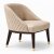 Luxury Cream Quilted Back Dining Armchair with Gold-Tipped Legs Manufacturers, Suppliers in Delhi