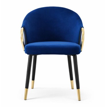 Royal Blue Velvet Armchair for Banquet and Event Seating Manufacturers, Suppliers in Delhi