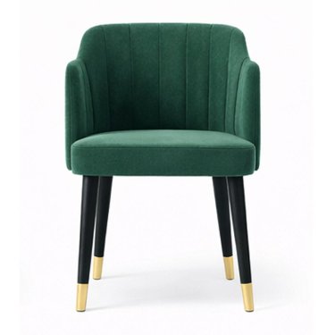 Green Velvet Banquet Chairs with Slim Gold Metal Legs Manufacturers, Suppliers in Delhi