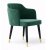 Green Velvet Banquet Chairs with Slim Gold Metal Legs Manufacturers, Suppliers in Delhi