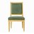 Luxury Fine Dining Chair Olive Green Upholstery with Antique Cream Manufacturers, Suppliers in Delhi