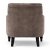 Elegant Button Tufted Velvet Armchair in Warm Taupe Finish Manufacturers, Suppliers in Delhi