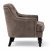 Elegant Button Tufted Velvet Armchair in Warm Taupe Finish Manufacturers, Suppliers in Delhi
