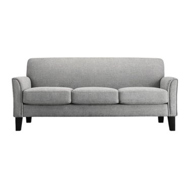 Stylish Grey Sofa with Metal Frame Soft Cushions and Sleek Modern Design Manufacturers, Suppliers in Delhi