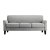 Stylish Grey Sofa with Metal Frame Soft Cushions and Sleek Modern Design Manufacturers, Suppliers in Delhi