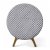 Round Patterned Wicker Bistro Table with Pedestal Base Manufacturers, Suppliers in Delhi
