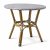 Round Patterned Wicker Bistro Table with Pedestal Base Manufacturers, Suppliers in Delhi