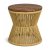 Hourglass Shape Handwoven Rope Side Table with Wooden Top Manufacturers, Suppliers in Delhi