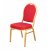 Royal Red Upholstered Metal Banquet Chair with Gold Frame Manufacturers, Suppliers in Delhi